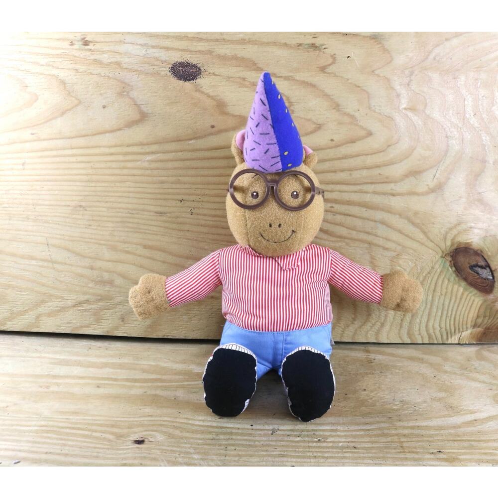 Arthur Vintage 1996 PBS Talking Plush Doll #5834 Interactive Retro TV 17" Toy